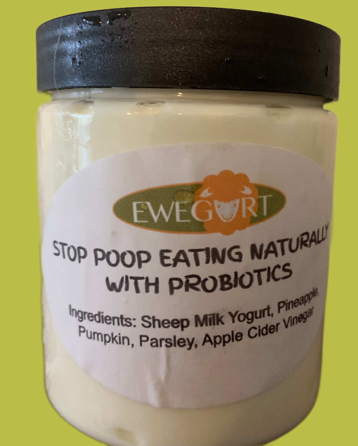 Stop Poop Eating Naturally with Probiotics - with Fresh Pineapple