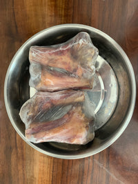 SMOKED MARROW BONES for dogs - OSTRICH
