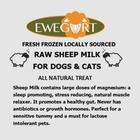 RAW SHEEP MILK for Dogs and Cats includes Omega 3 & 6 essential fatty acids - Animals & Pet Supplies