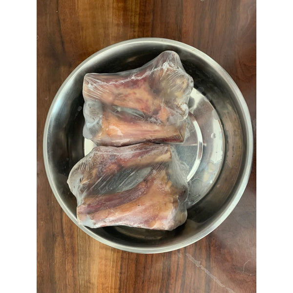 SMOKED MARROW BONES for dogs - OSTRICH